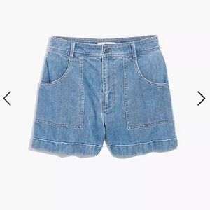 Madewell High Waisted Denim Shorts